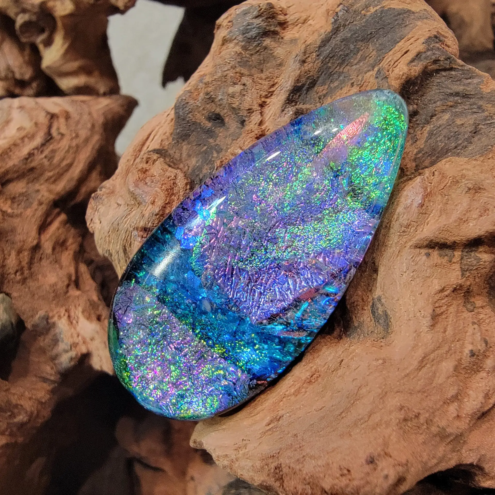 Easter Twilight Large Drop Cabochon - Image 4