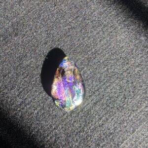Multi-color Drop Dichroic Cabochon