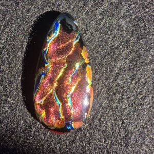 Volcanic Swirl Large Drop Cabochon