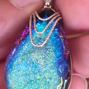 Sterling Silver Pendant - Blue Over Sunset